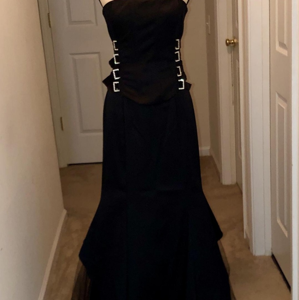 VINTAGE! LIMITED EDITION JESSICA McCLINTOCK  COLLECTION STRAPLESS FORMAL DRESS!